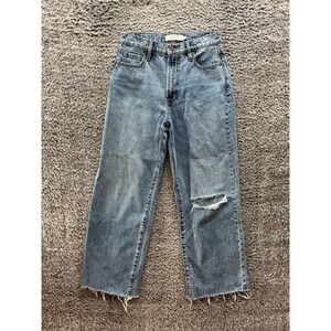 Hidden Los Angeles High Waisted Wide Leg Denim Jeans Blue  Womens Size 25
